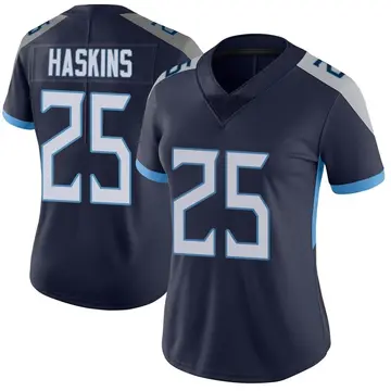 Nike Hassan Haskins Women's Limited Tennessee Titans Navy Vapor Untouchable Jersey