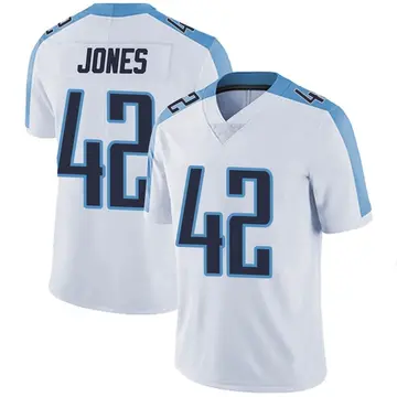 Nike Joe Jones Men's Limited Tennessee Titans White Vapor Untouchable Jersey
