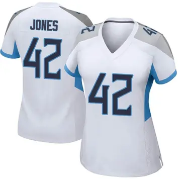 Nike Joe Jones Women's Game Tennessee Titans White Jersey