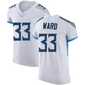 Nike Jonathan Ward Men's Elite Tennessee Titans White Vapor Untouchable Jersey