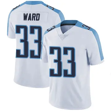 Nike Jonathan Ward Men's Limited Tennessee Titans White Vapor Untouchable Jersey