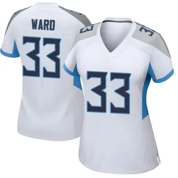 Nike Jonathan Ward Women's Game Tennessee Titans White Jersey
