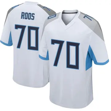 Nike Jordan Roos Men's Game Tennessee Titans White Jersey