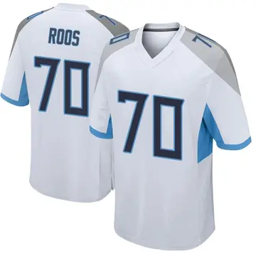 Nike Jordan Roos Youth Game Tennessee Titans White Jersey