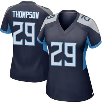Nike Josh Thompson Women's Game Tennessee Titans Navy Jersey