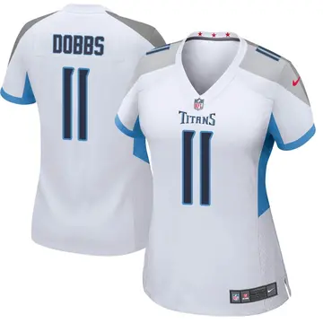 Nike Joshua Dobbs Women's Game Tennessee Titans White Jersey