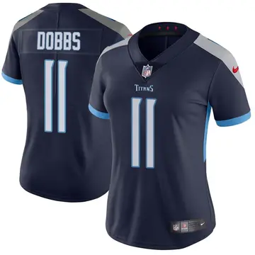 Nike Joshua Dobbs Women's Limited Tennessee Titans Navy Vapor Untouchable Jersey