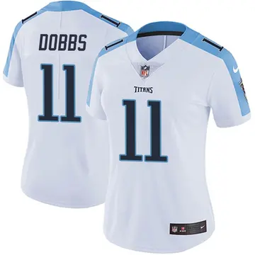 Nike Joshua Dobbs Women's Limited Tennessee Titans White Vapor Untouchable Jersey