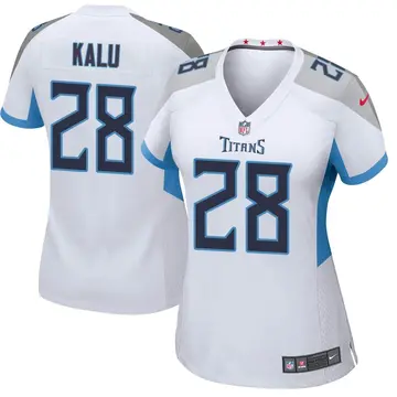 Nike Joshua Kalu Women's Game Tennessee Titans White Jersey