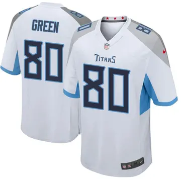 Nike Juwan Green Youth Game Tennessee Titans White Jersey