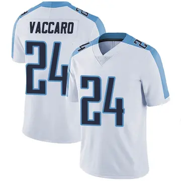 Nike Kenny Vaccaro Men's Limited Tennessee Titans White Vapor Untouchable Jersey