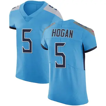 Nike Kevin Hogan Men's Elite Tennessee Titans Light Blue Team Color Vapor Untouchable Jersey