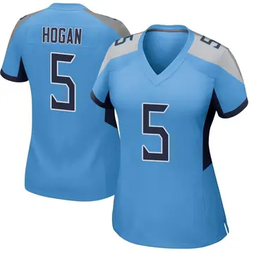 Nike Kevin Hogan Women's Game Tennessee Titans Light Blue Jersey