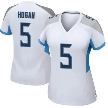 Nike Kevin Hogan Women's Game Tennessee Titans White Jersey