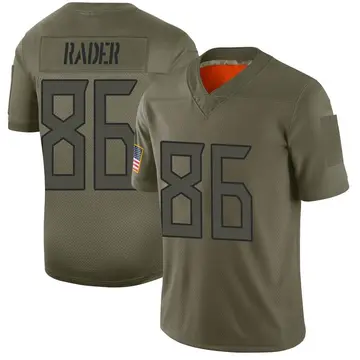 Nike Kevin Rader Men's Limited Tennessee Titans Camo 2019 Salute to Service Jersey