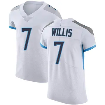 Nike Malik Willis Men's Elite Tennessee Titans White Vapor Untouchable Jersey