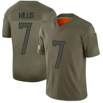 Nike Malik Willis Men's Limited Tennessee Titans Camo 2019 Salute to Service Jersey