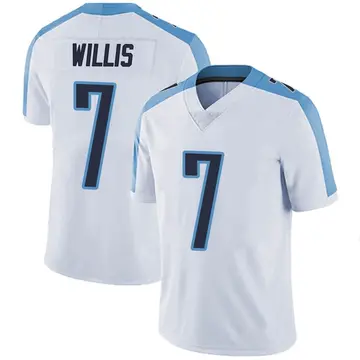 Nike Malik Willis Men's Limited Tennessee Titans White Vapor Untouchable Jersey