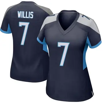Nike Malik Willis Women's Game Tennessee Titans Navy Jersey