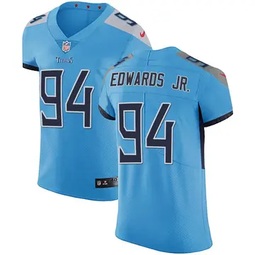 Nike Mario Edwards Jr. Men's Elite Tennessee Titans Light Blue Team Color Vapor Untouchable Jersey