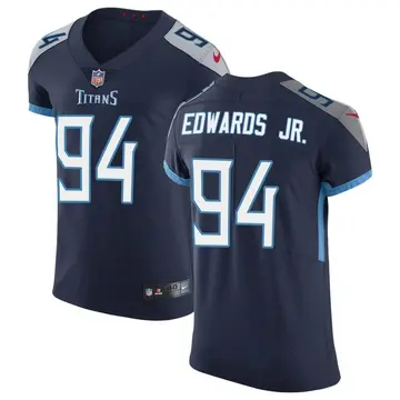 Nike Mario Edwards Jr. Men's Elite Tennessee Titans Navy Vapor Untouchable Jersey
