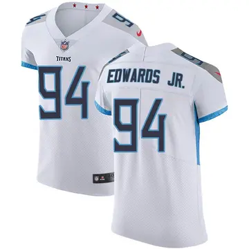 Nike Mario Edwards Jr. Men's Elite Tennessee Titans White Vapor Untouchable Jersey