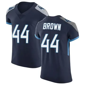 Nike Mike Brown Men's Elite Tennessee Titans Navy Vapor Untouchable Jersey
