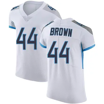 Nike Mike Brown Men's Elite Tennessee Titans White Vapor Untouchable Jersey