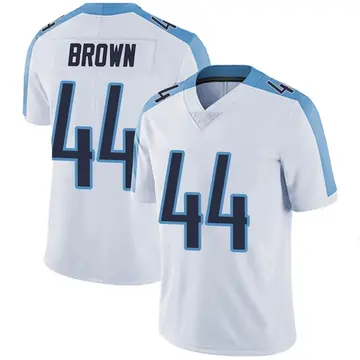 Nike Mike Brown Men's Limited Tennessee Titans White Vapor Untouchable Jersey