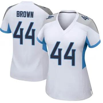 Nike Mike Brown Women's Game Tennessee Titans White Jersey