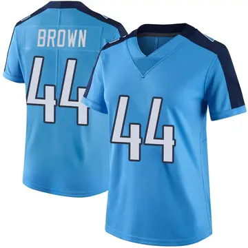 Nike Mike Brown Women's Limited Tennessee Titans Light Blue Color Rush Jersey