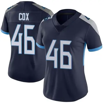 Nike Morgan Cox Women's Limited Tennessee Titans Navy Vapor Untouchable Jersey