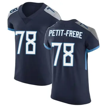 Nike Nicholas Petit-Frere Men's Elite Tennessee Titans Navy Vapor Untouchable Jersey