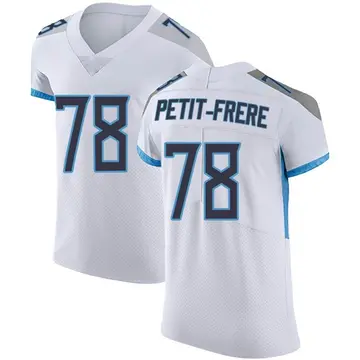 Nike Nicholas Petit-Frere Men's Elite Tennessee Titans White Vapor Untouchable Jersey