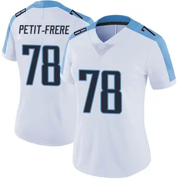 Nike Nicholas Petit-Frere Women's Limited Tennessee Titans White Vapor Untouchable Jersey