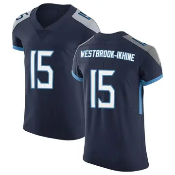 Nike Nick Westbrook-Ikhine Men's Elite Tennessee Titans Navy Vapor Untouchable Jersey