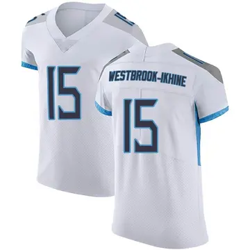 Nike Nick Westbrook-Ikhine Men's Elite Tennessee Titans White Vapor Untouchable Jersey