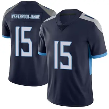 Nike Nick Westbrook-Ikhine Men's Limited Tennessee Titans Navy Vapor Untouchable Jersey