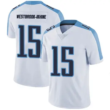 Nike Nick Westbrook-Ikhine Men's Limited Tennessee Titans White Vapor Untouchable Jersey