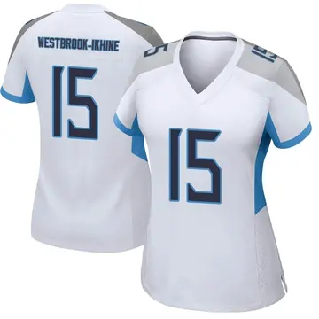 Nike Nick Westbrook-Ikhine Women's Game Tennessee Titans White Jersey