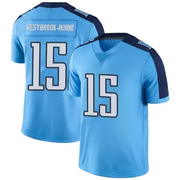 Nike Nick Westbrook-Ikhine Youth Limited Tennessee Titans Light Blue Color Rush Jersey