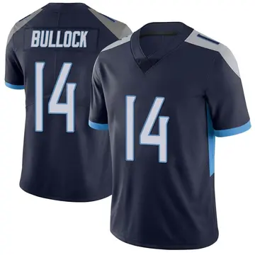 Nike Randy Bullock Youth Limited Tennessee Titans Navy Vapor Untouchable Jersey