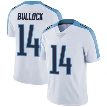 Nike Randy Bullock Youth Limited Tennessee Titans White Vapor Untouchable Jersey