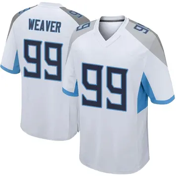 Nike Rashad Weaver Youth Game Tennessee Titans White Jersey