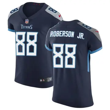 Nike Reggie Roberson Jr. Men's Elite Tennessee Titans Navy Vapor Untouchable Jersey