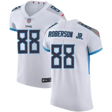 Nike Reggie Roberson Jr. Men's Elite Tennessee Titans White Vapor Untouchable Jersey