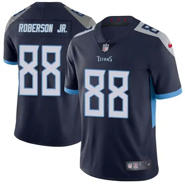 Nike Reggie Roberson Jr. Men's Limited Tennessee Titans Navy Vapor Untouchable Jersey