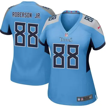 Nike Reggie Roberson Jr. Women's Game Tennessee Titans Light Blue Jersey