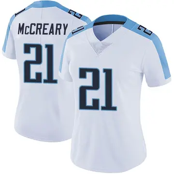 Nike Roger McCreary Women's Limited Tennessee Titans White Vapor Untouchable Jersey