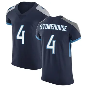 Nike Ryan Stonehouse Men's Elite Tennessee Titans Navy Vapor Untouchable Jersey